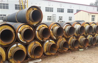 嫩江塑套鋼聚氨酯發泡保溫管廠家供應